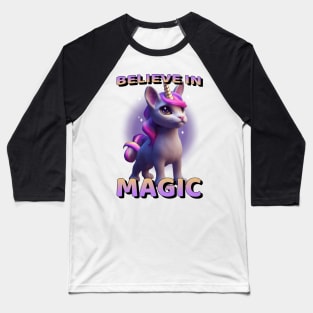 Believe in Magic Baseball T-Shirt